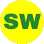 SW inside of a circle